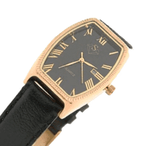 обзорное фото Мужские золотые часы кварцевые 036342 Мужские золотые часы обзорное фото Мужские золотые часы кварцевые 036342  Мужские золотые часы