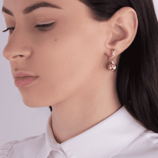 Золоті сережки 410060 детальне зображення ювелірного виробу