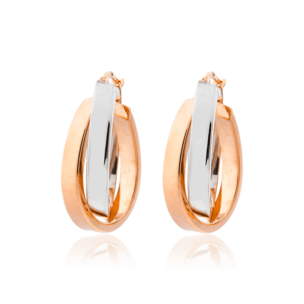 Золоті сережки без вставок 029183 детальне зображення ювелірного виробу Золоті сережки без вставок 029183 детальне зображення ювелірного виробу