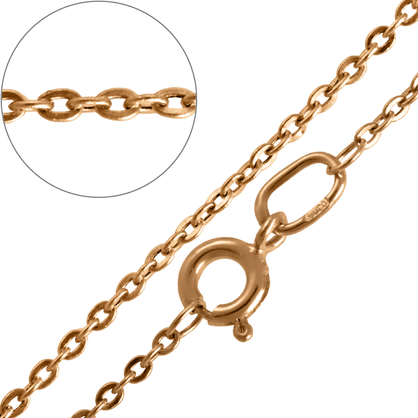 Детская золотая цепочка Якорное 12603 детальное изображение ювелирного изделия Якорная цепочка золотая