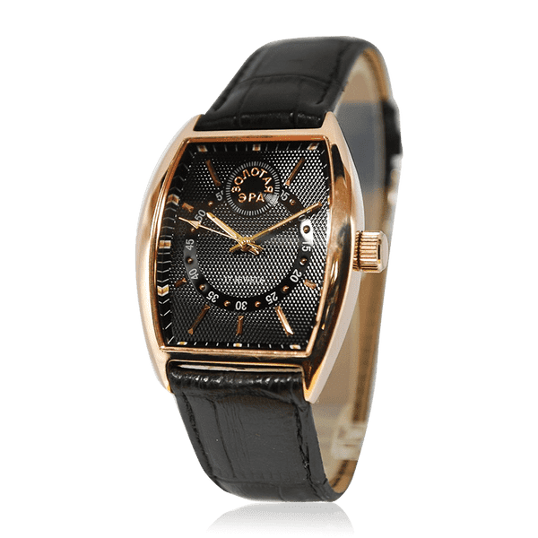 Золотые часы мужские механические с кожаным ремешком 036260 детальное изображение ювелирного изделия Мужские золотые часы Золотые часы мужские механические с кожаным ремешком 036260 детальное изображение ювелирного изделия Мужские золотые часы