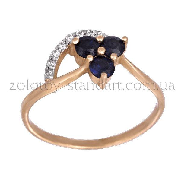 Золотое кольцо с сапфирами и бриллиантами 12078 детальное изображение ювелирного изделия Золотые кольца с сапфиром Золотое кольцо с сапфирами и бриллиантами 12078 детальное изображение ювелирного изделия Золотые кольца с сапфиром