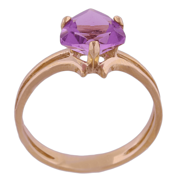 Золотое кольцо с аметистом 398401 детальное изображение ювелирного изделия Золотые кольца с аметистом Золотое кольцо с аметистом 398401 детальное изображение ювелирного изделия Золотые кольца с аметистом