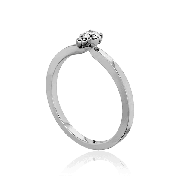 кольцо белое золото с брллиантом кольцо белое золото с брллиантом