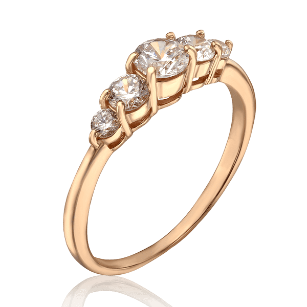 золотое кольцо пять фианитов купить золотое кольцо пять фианитов купить