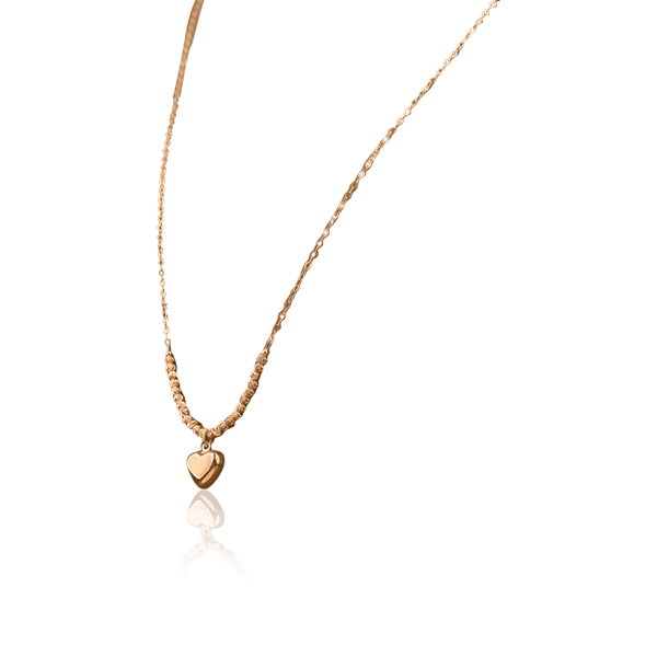 Золотое колье Сердце 026538 детальное изображение ювелирного изделия Золотое колье без камней Золотое колье Сердце 026538 детальное изображение ювелирного изделия Золотое колье без камней