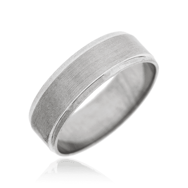 кольцо матовое обручальное белое золото кольцо матовое обручальное белое золото
