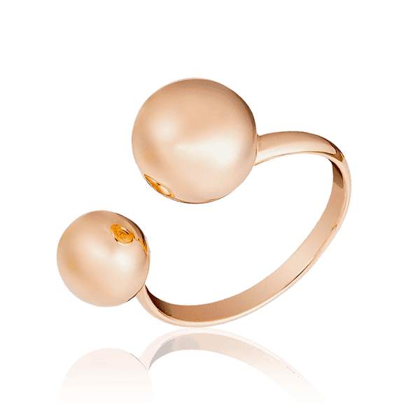 Кольцо золотое в стиле Диор 034288 детальное изображение ювелирного изделия Золотые кольца без вставок Кольцо золотое в стиле Диор 034288 детальное изображение ювелирного изделия Золотые кольца без вставок