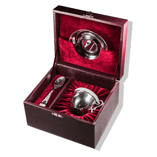 серебряный кофейный набор в коробке серебряный кофейный набор в коробке