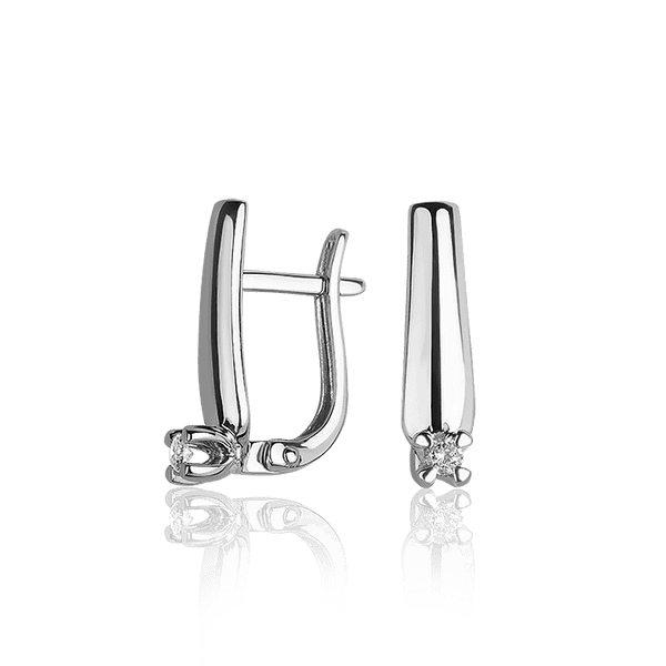 Золотые серьги с бриллиантами 030527 детальное изображение ювелирного изделия Золотые серьги с бриллиантами Золотые серьги с бриллиантами 030527 детальное изображение ювелирного изделия Золотые серьги с бриллиантами