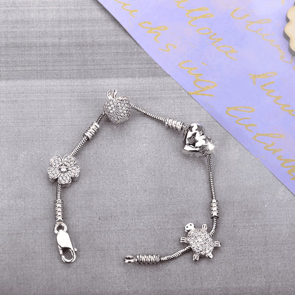 Серебряный браслет Тонда или пандора 024130 Серебряный браслет Тонда или пандора 024130