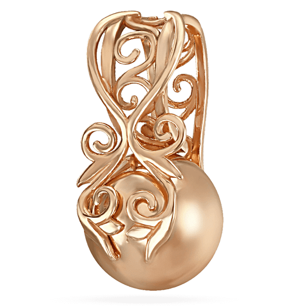 Золотая подвеска с ажурным ушком и шариком 027795 детальное изображение ювелирного изделия Золотые подвески без камней Золотая подвеска с ажурным ушком и шариком 027795 детальное изображение ювелирного изделия Золотые подвески без камней