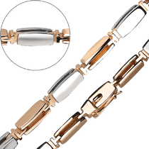 обзорное фото Золотая цепь ручной работы в комбинированном золоте 032048 Полновесные золотые цепочки обзорное фото Золотая цепь ручной работы в комбинированном золоте 032048  Полновесные золотые цепочки