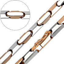 обзорное фото Золотая цепочка из комбинированного золота 585 авторская работа 032144 Полновесные золотые цепочки обзорное фото Золотая цепочка из комбинированного золота 585 авторская работа 032144  Полновесные золотые цепочки