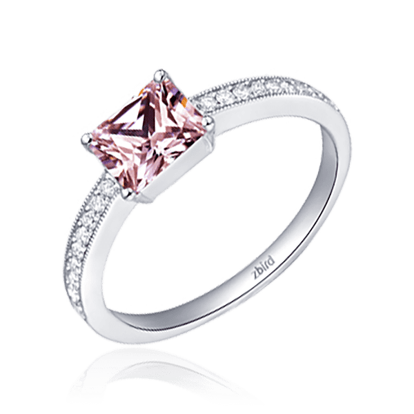 Эксклюзивное золотое кольцо с розовым бриллиантом 030962 детальное изображение ювелирного изделия Золотые кольца Эксклюзивное золотое кольцо с розовым бриллиантом 030962 детальное изображение ювелирного изделия Золотые кольца