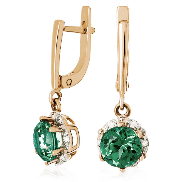 Золотые серьги с кварцем 023403 детальное изображение ювелирного изделия Золотые серьги с кварцем Золотые серьги с кварцем 023403 детальное изображение ювелирного изделия Золотые серьги с кварцем