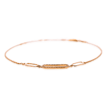 обзорное фото Стильный золотой браслет с бриллиантами Энигма 034348 Золотые браслеты обзорное фото Стильный золотой браслет с бриллиантами Энигма 034348  Золотые браслеты