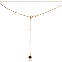 обзорное фото Золотая цепочка-пояс Клевер с эмалью 036219 Золотые цепочки обзорное фото Золотая цепочка-пояс Клевер с эмалью 036219  Золотые цепочки