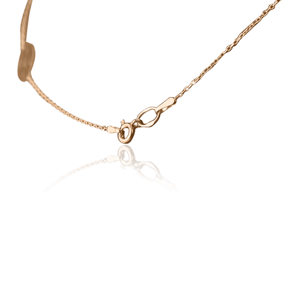 Золотое колье без вставок 026535 купить Золотое колье без вставок 026535 купить