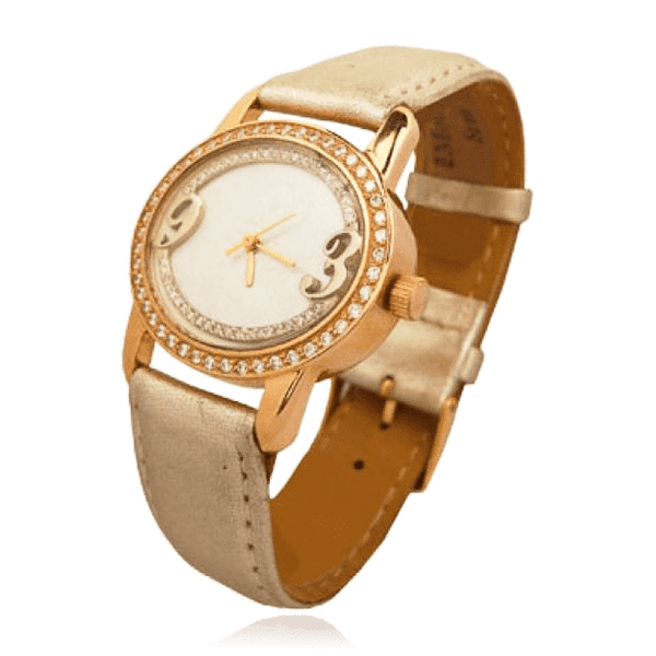 Часы женские золотые с камнями на циферблате 036336 детальное изображение ювелирного изделия Женские золотые часы Часы женские золотые с камнями на циферблате 036336 детальное изображение ювелирного изделия Женские золотые часы