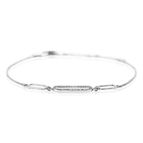 обзорное фото Браслет из белого золота с бриллиантами Энигма 034347 Золотые браслеты обзорное фото Браслет из белого золота с бриллиантами Энигма 034347  Золотые браслеты