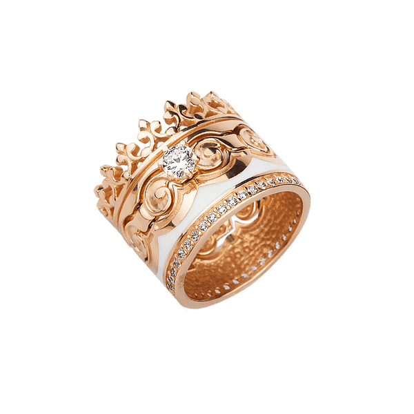 Золотое кольцо корона Золотое кольцо корона