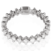 обзорное фото Кольцо из белого золота с бриллиантами 024082 Золотые кольца с бриллиантами обзорное фото Кольцо из белого золота с бриллиантами 024082  Золотые кольца с бриллиантами