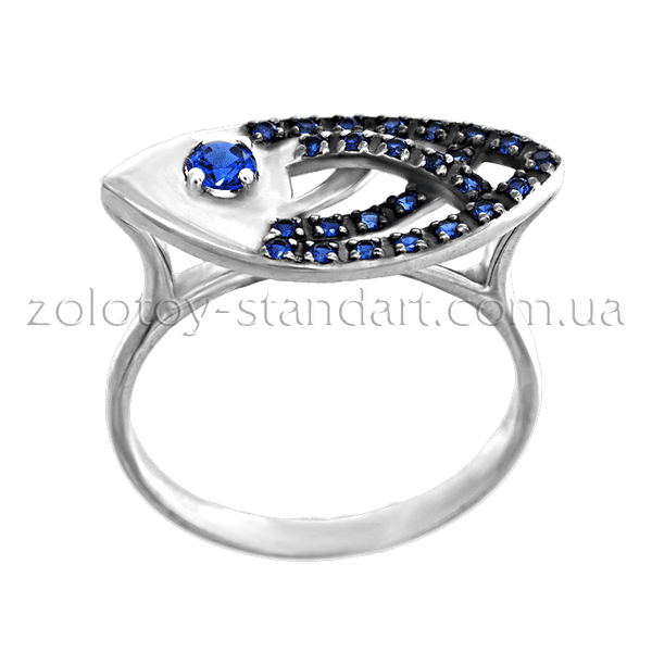 Серебряное кольцо 320871С детальное изображение ювелирного изделия Серебряные кольца