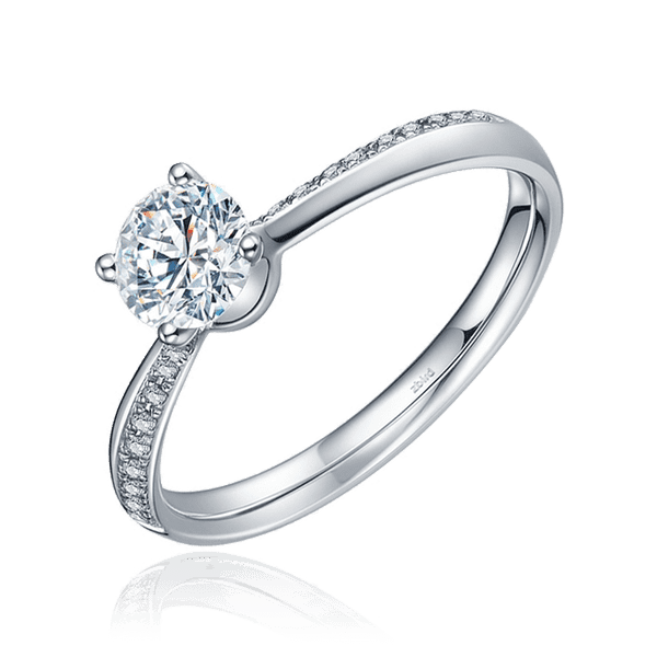 кольцо с бриллиантами кольцо с бриллиантами