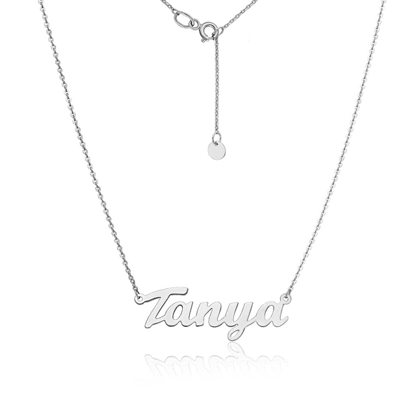 Серебряное родированное колье Tanya 034707 детальное изображение ювелирного изделия Серебряные цепочки Серебряное родированное колье Tanya 034707 детальное изображение ювелирного изделия Серебряные цепочки