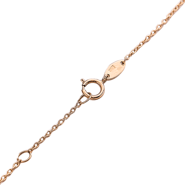 браслет на ногу из красного золота 585 браслет на ногу из красного золота 585