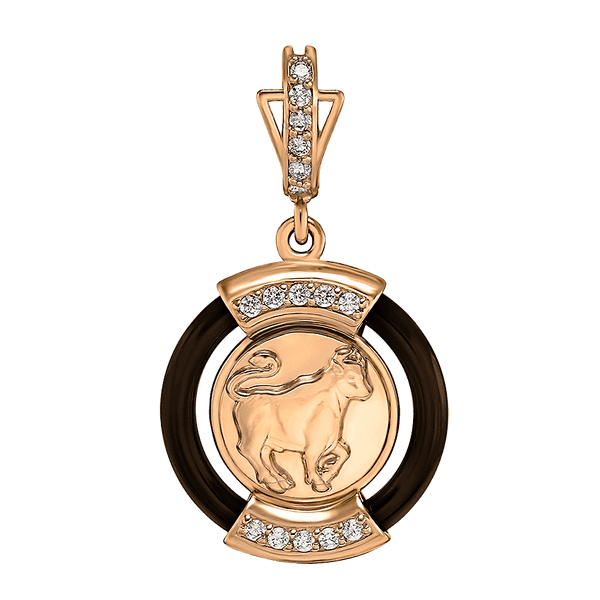 Золотой подвес знак зодиака Телец 038067 детальное изображение ювелирного изделия Золотые подвески знаки зодиака Золотой подвес знак зодиака Телец 038067 детальное изображение ювелирного изделия Золотые подвески знаки зодиака