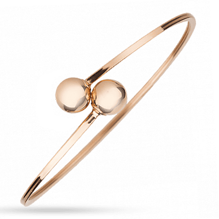 Золотий браслет з шариками 029724 детальне зображення ювелірного виробу Золотий браслет з шариками 029724 детальне зображення ювелірного виробу