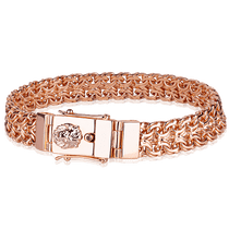 обзорное фото Золотой эксклюзивный мужской литой браслет тройной бисмарк "Лев" с чёрным бриллиантом 037903 Золотые мужские браслеты обзорное фото Золотой эксклюзивный мужской литой браслет тройной бисмарк "Лев" с чёрным бриллиантом 037903  Золотые мужские браслеты