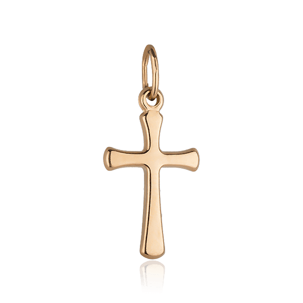 Золотой гладкий крестик 028148 детальное изображение ювелирного изделия Декоративные золотые крестики Золотой гладкий крестик 028148 детальное изображение ювелирного изделия Декоративные золотые крестики