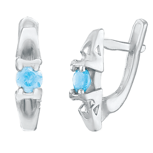 Серебряные серьги С2ФТ1/090 детальное изображение ювелирного изделия Серебряные серьги с камнями Серебряные серьги С2ФТ1/090 детальное изображение ювелирного изделия Серебряные серьги с камнями