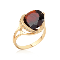 обзорное фото Золотое кольцо с гранатом 023884 Золотые кольца с гранатом обзорное фото Золотое кольцо с гранатом 023884  Золотые кольца с гранатом