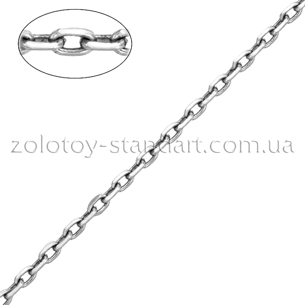 Серебряная  цепочка 12540 детальное изображение ювелирного изделия Серебряные цепочки Серебряная  цепочка 12540 детальное изображение ювелирного изделия Серебряные цепочки