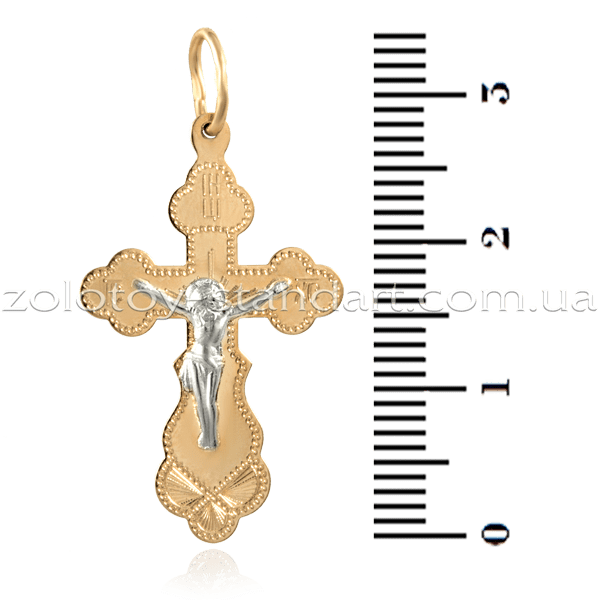 Золотой крестик 3432.01 фото Золотой крестик 3432.01 фото