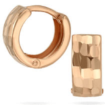 обзорное фото Золотые серьги Конго 029105 Золотые серьги без вставок обзорное фото Золотые серьги Конго 029105  Золотые серьги без вставок