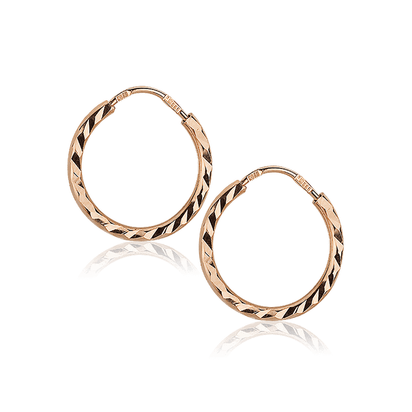 Золотые серьги кольца 029954 детальное изображение ювелирного изделия Золотые серьги без вставок Золотые серьги кольца 029954 детальное изображение ювелирного изделия Золотые серьги без вставок