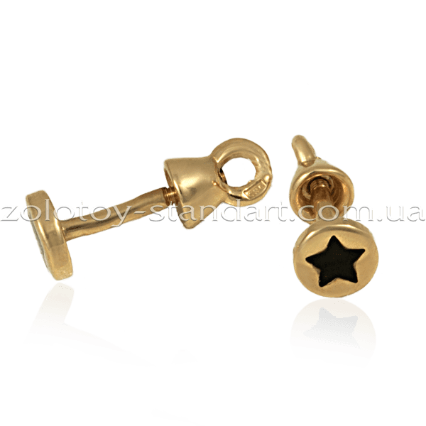 Золотые серьги 500038Е Золотые серьги 500038Е