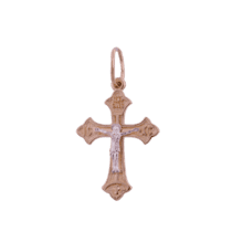 обзорное фото Золотой крестик 501592  Золотые крестики