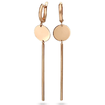 обзорное фото Золотые сережки Геометрической формы с английским замком 032063 Золотые серьги без вставок обзорное фото Золотые сережки Геометрической формы с английским замком 032063  Золотые серьги без вставок