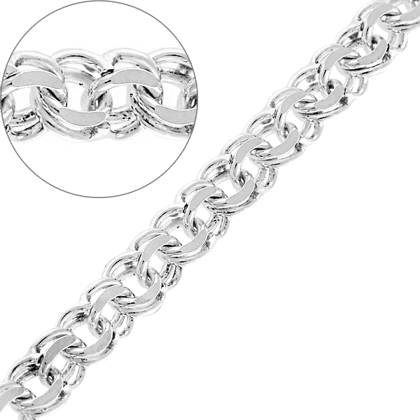 Серебряная цепочка Бисмарк 14512 детальное изображение ювелирного изделия Серебряные цепочки Серебряная цепочка Бисмарк 14512 детальное изображение ювелирного изделия Серебряные цепочки