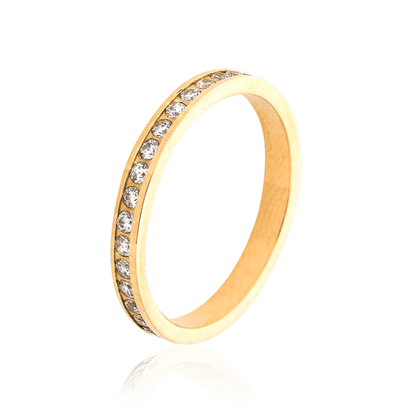 кольцо в желтом золоте