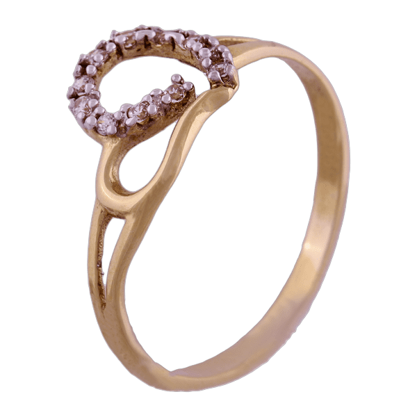 Золотое кольцо с фианитами 18253 детальное изображение ювелирного изделия Золотые кольца с фианитом Золотое кольцо с фианитами 18253 детальное изображение ювелирного изделия Золотые кольца с фианитом