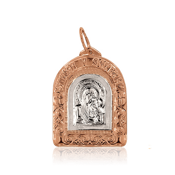 Золотая ладанка 029157 детальное изображение ювелирного изделия Золотые подвески иконки Золотая ладанка 029157 детальное изображение ювелирного изделия Золотые подвески иконки