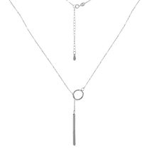 обзорное фото Серебряное колье без вставок 024744 Серебряные колье обзорное фото Серебряное колье без вставок 024744  Серебряные колье