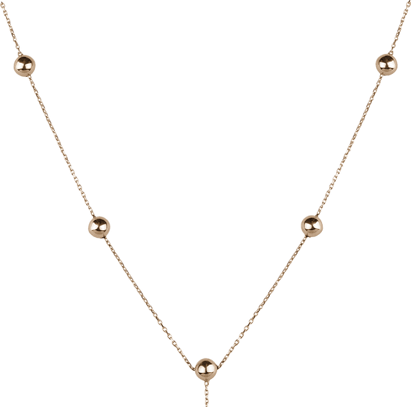 колье шарики